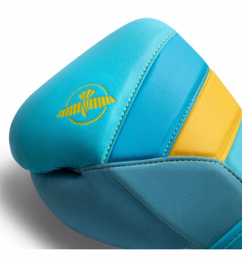 Hayabusa T3 Boxing Gloves -blue/yellow